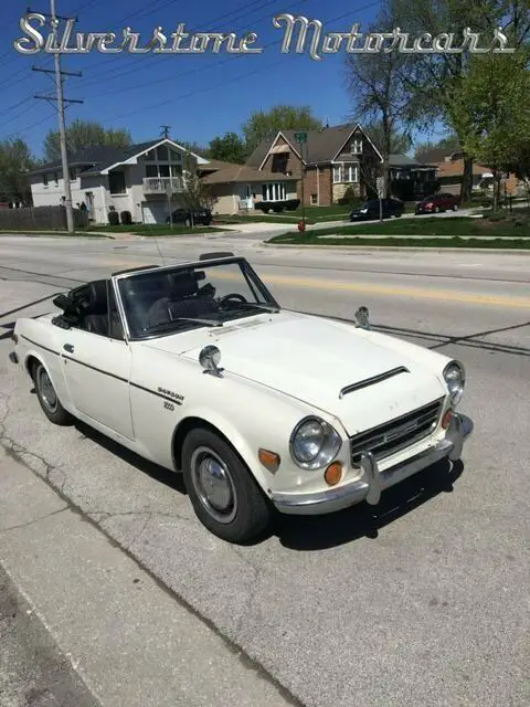 1970 white convertible roadster 5 speed rare light project