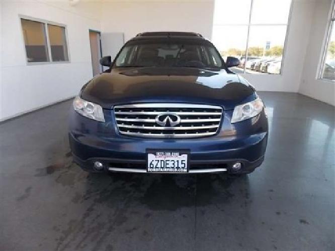 2006 infiniti fx35 l in fairfield, ca