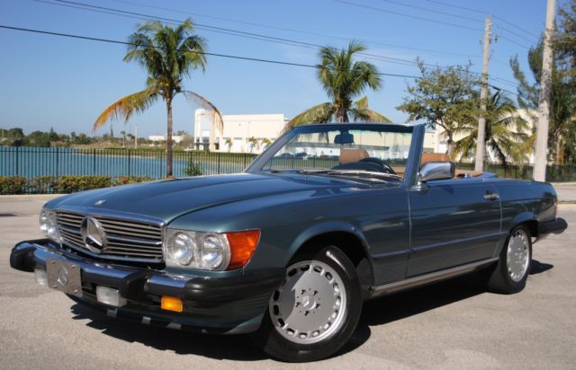 1989 mercedes sl560 roadster, 5.6l v8, aut trans, hard & soft top, no reserve