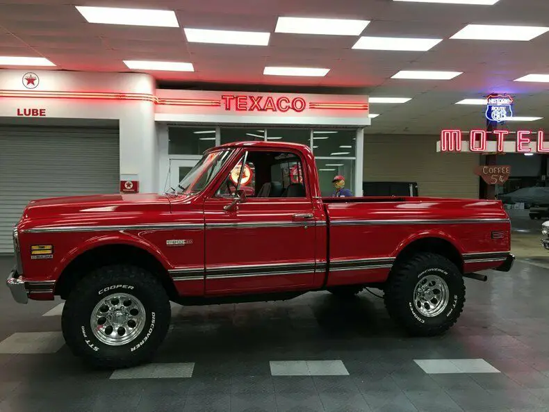 1972 chevrolet cheyenne 4x4 fuel injection