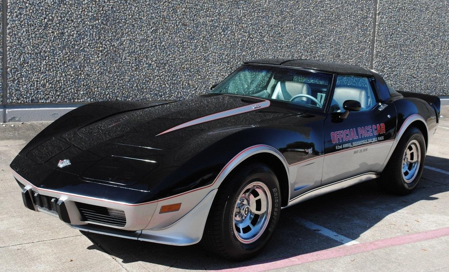 1978 chevrolet corvette pace car rare 4 speed low mileage