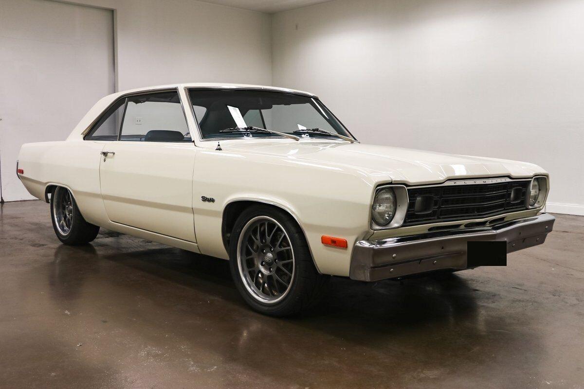1973 plymouth scamp 82974 miles white coupe 340 v8 727 torqueflite auto