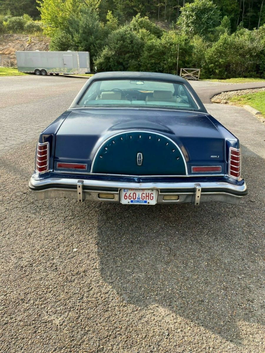 1979 lincoln continental mark v collector series one owner