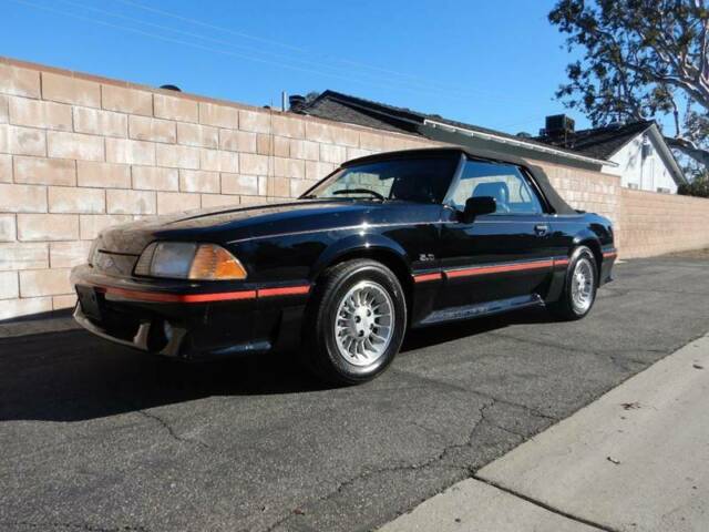 1989 ford mustang gt 2dr convertible manual 5-speed original
