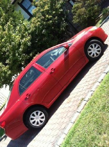 obo 2009 red toyota corolla in new york, ny