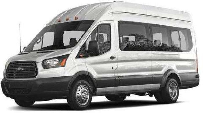 used 2018 ford transit passenger t-350 148 low roof swing-out rh dr in san antonio, tx