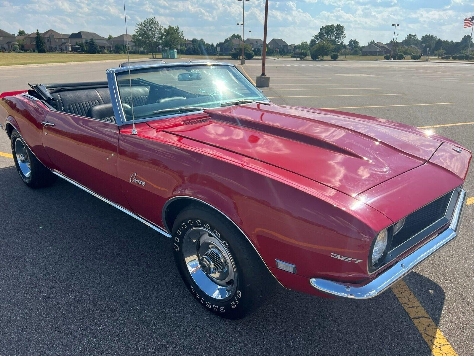 1969 chevrolet camaro convertible automatic