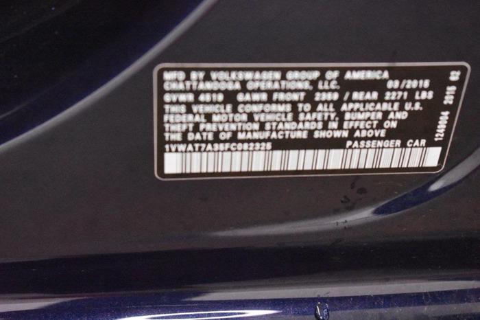 2015 volkswagen passat s pzev s pzev 4dr sedan 5m for sale in saco, maine