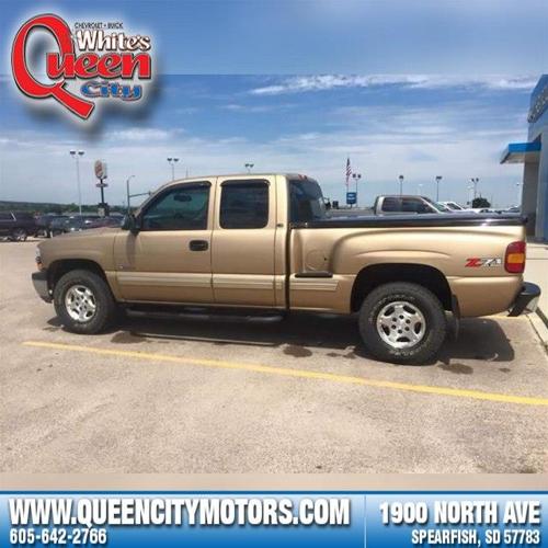 2001 chevrolet silverado 1500 ls 4dr extended cab ls 4wd lb for sale in spearfish, south dakota