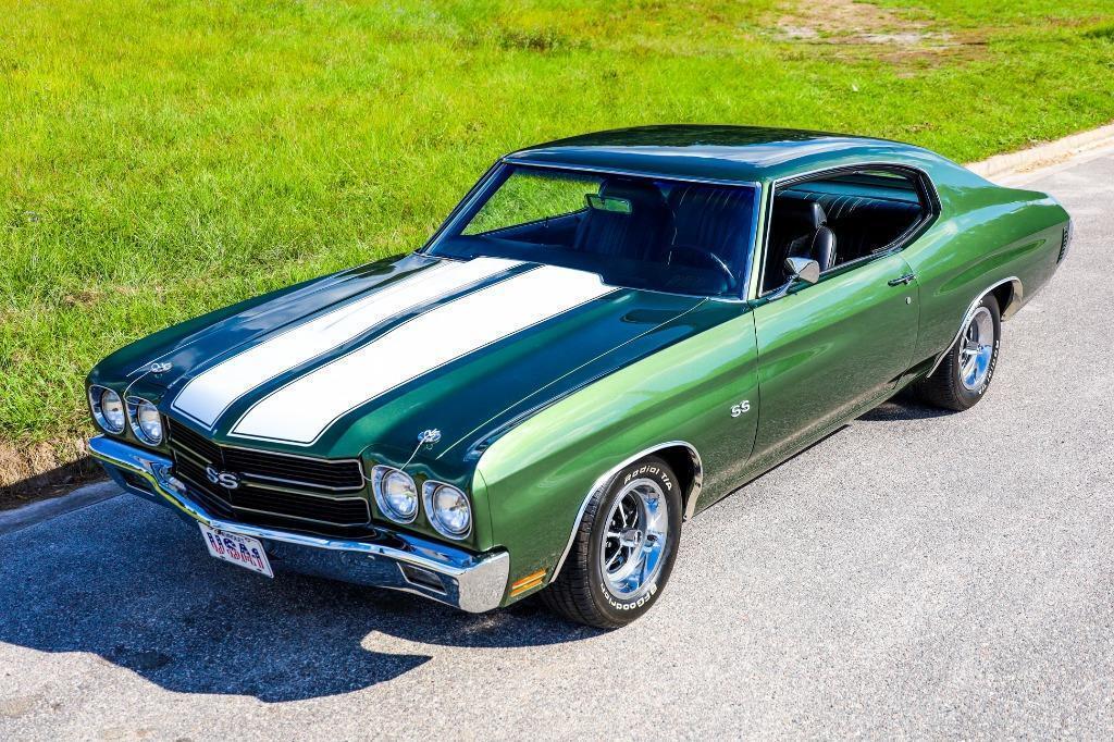 1970 chevrolet chevelle ss beautiful forest green paint