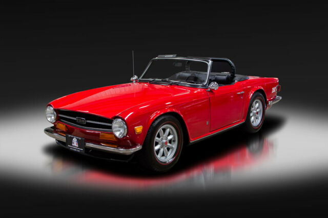 1973 triumph tr6. nicely restored and a blast to drive. owls head auction