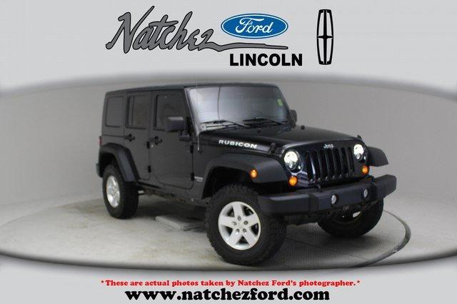 used 2010 jeep wrangler 4wd unlimited rubicon natchez, ms 39120 for sale in church hill, mississippi