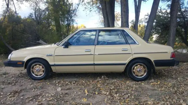 1983 subaru gl base sedan 4-door 1.8l (survivor)