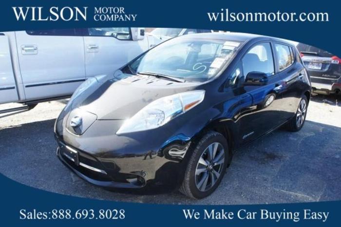 2017 nissan leaf sv sv 4dr hatchback for sale in logan, utah