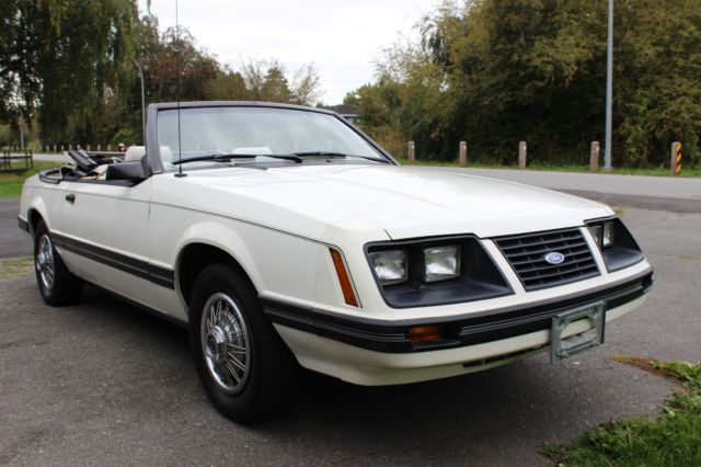 1983 ford mustang glx survivor car 18000 original miles offers call 778-883-9978