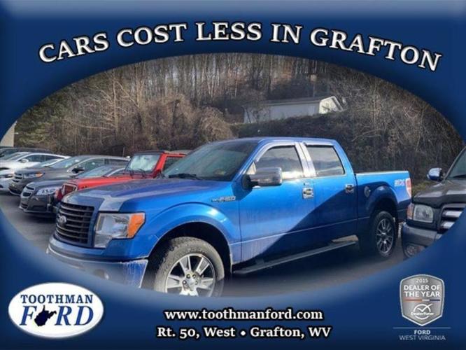 2014 ford f-150 stx 4x4 stx 4dr supercrew styleside 5.5 ft. sb for sale in grafton, west virginia