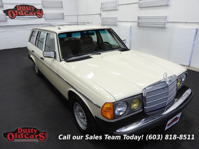 1984 tan 300td wagon 3.0l i5 runs drives body inter vgood!