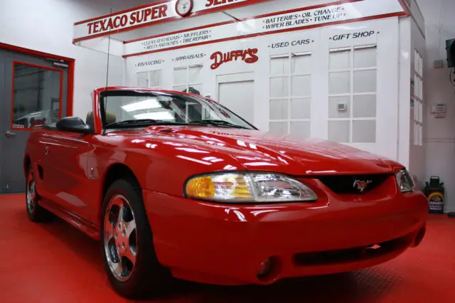 1994 ford svt cobra indy pace car convertible only 1,056 miles!