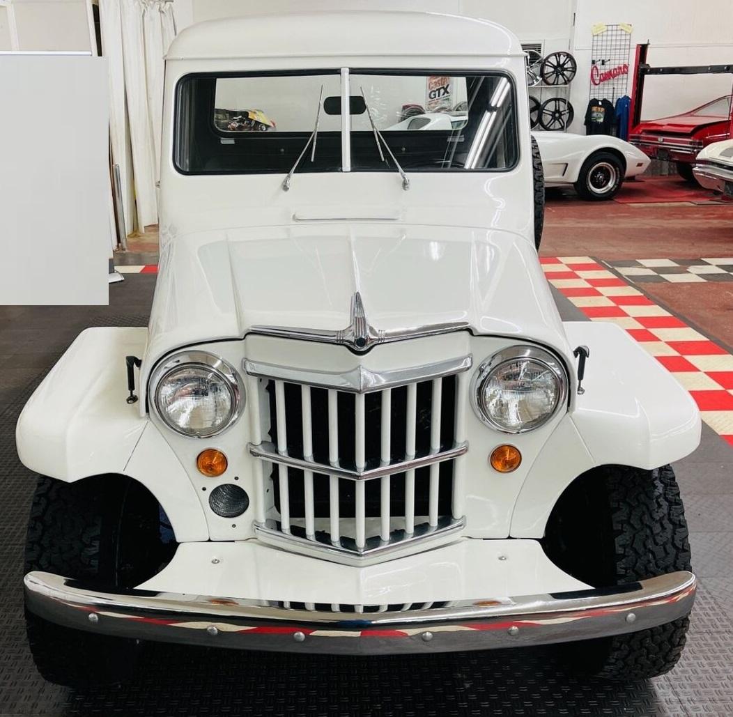 1960 jeep willys overland nice restoration clean and straight body