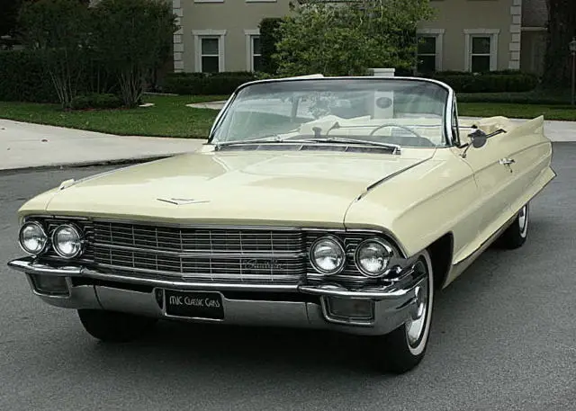 amazing refreshed survivor -1962 cadillac series 62 convertible - 57k mi
