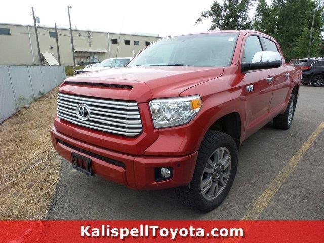 2014 toyota tundra platinum 4x4 platinum 4dr crewmax cab pickup sb (5.7l v8 for sale in evergreen, montana