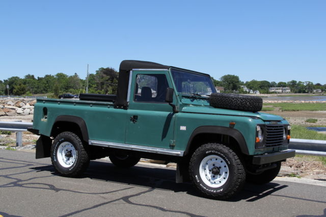 1986 land rover defender 110 pickup "ultra rare in us, sympathetic restoration!"