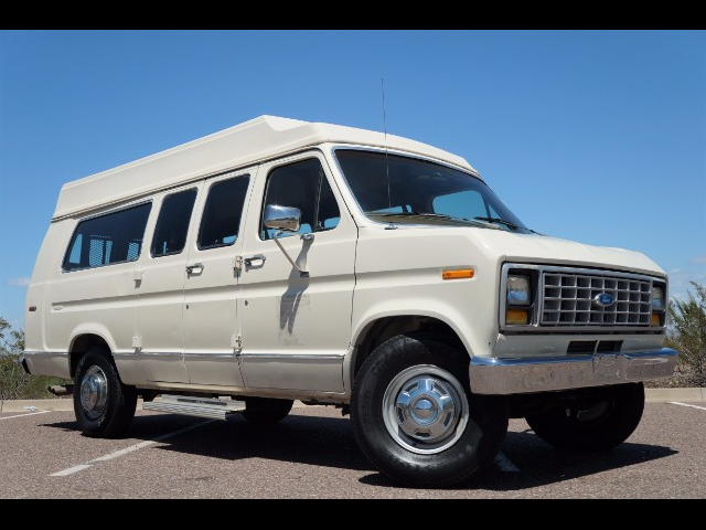 1991 ford club wagon 5 passenger hi-top van handicap wheel chair lift arizona