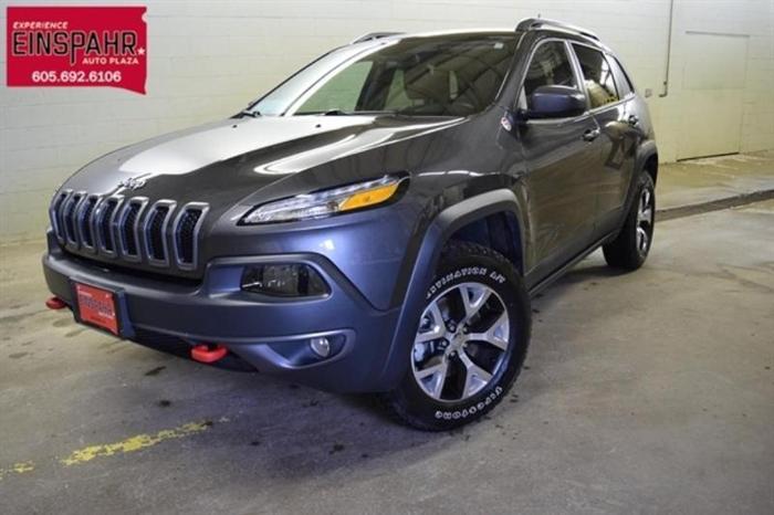 2017 jeep cherokee trailhawk 4x4 trailhawk 4dr suv for sale in brookings, south dakota
