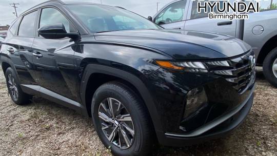 new 2024 hyundai tucson hybrid blue awd