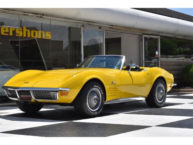 1971 chevrolet corvette lt-1 convertible, stunning must see example!