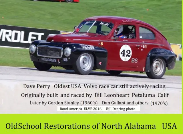 1957 volvo pv 444 .. 60 years.west coast history now in north alabama