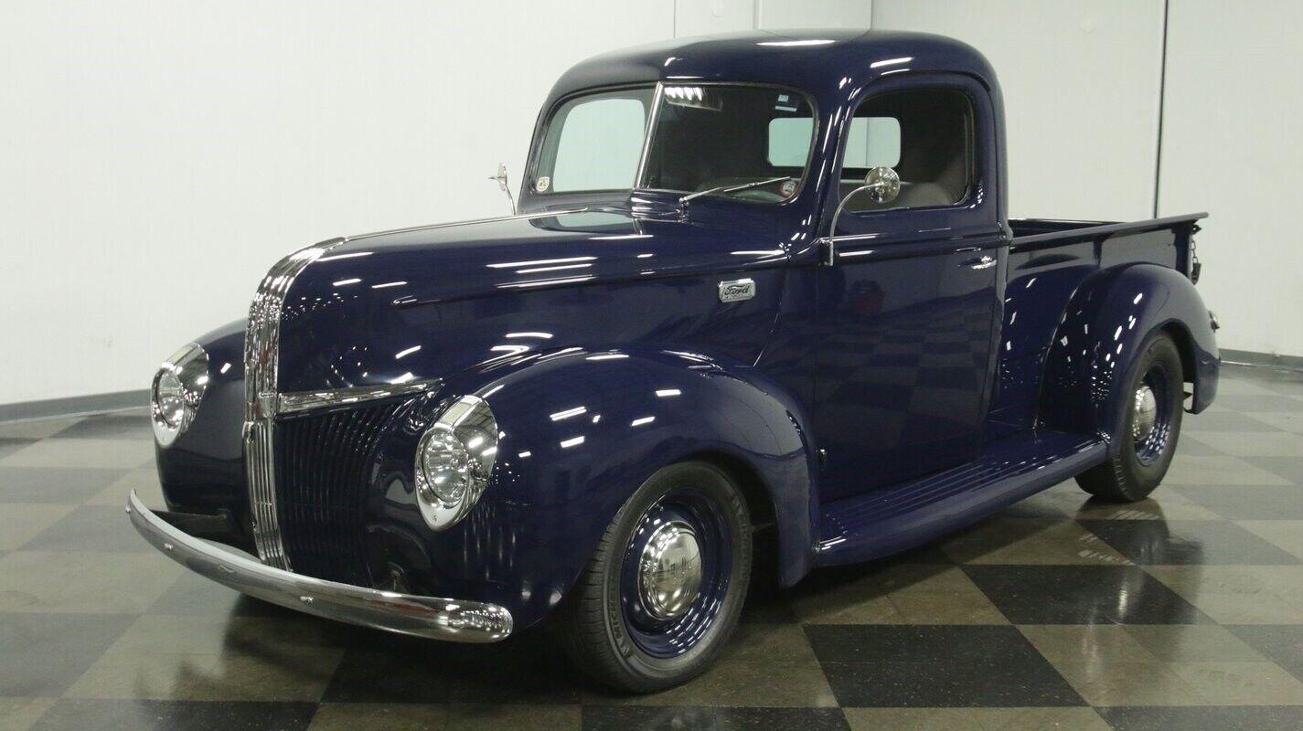 1941 ford pickup 350 v8 auto transmission blue 19009 miles