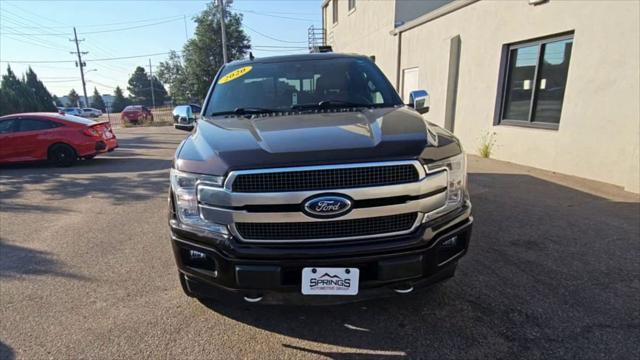2020 ford f-150 platinum