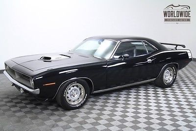 1970 plymouth barracuda gran coupe. 426 hemi v8! shaker hood!