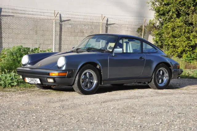 1988 porsche 911 3.2 carrera sunroof coupe