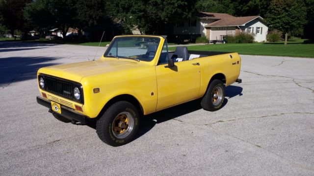 1974 international harvester scout 2 4x4