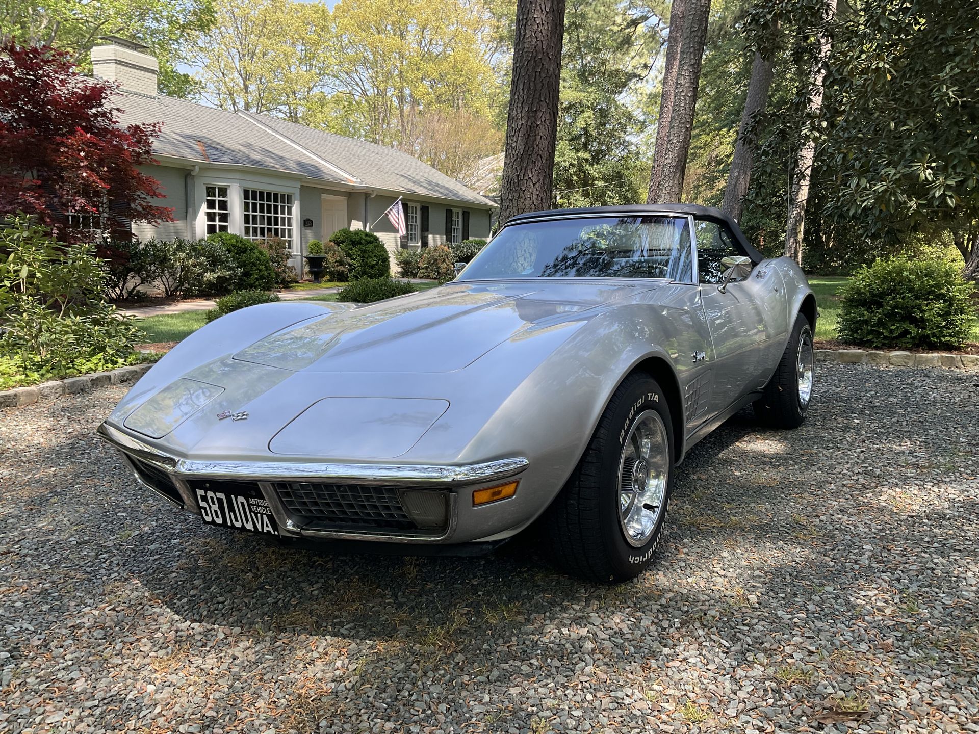 1971 chevrolet corvette stingray convertible