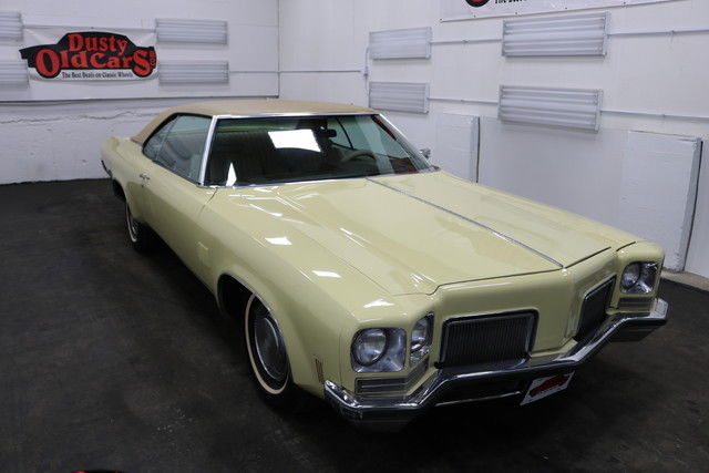 1972 yellow runs drives body int good 455v8 3 spd auto!