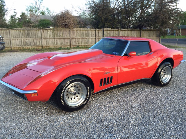 1969 chevrolet corvette numbers match original engine, extremely nice car, clean