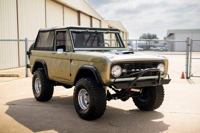 1977 ford bronco frame up restoration 11111 miles sage gray suv
