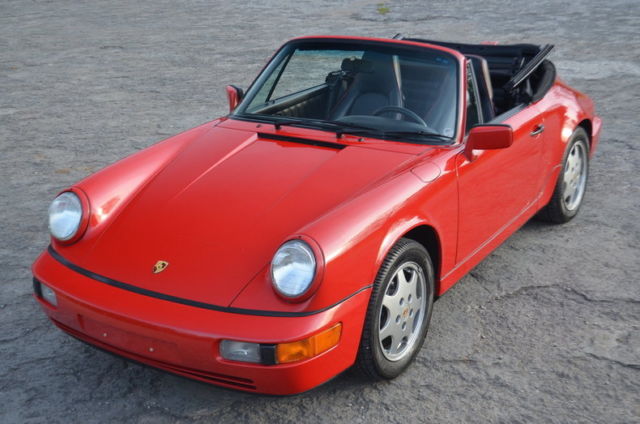 fabulous driving original paint tiptronic 964 cabriolet