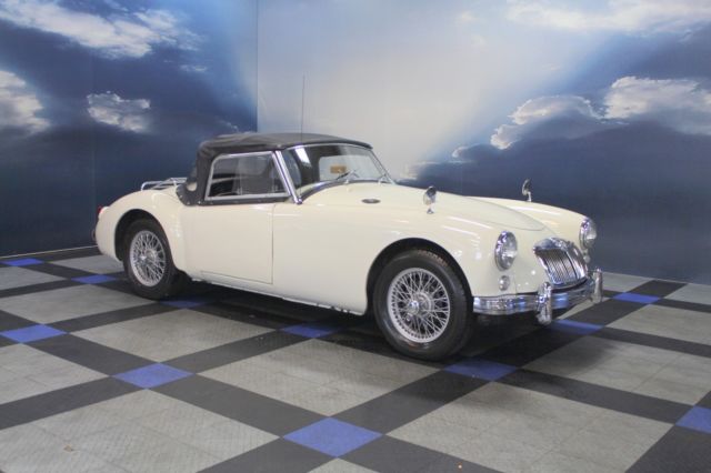 1959 mg mga roadster convertible~4cyl~4spd~vintage british sports car~runs good
