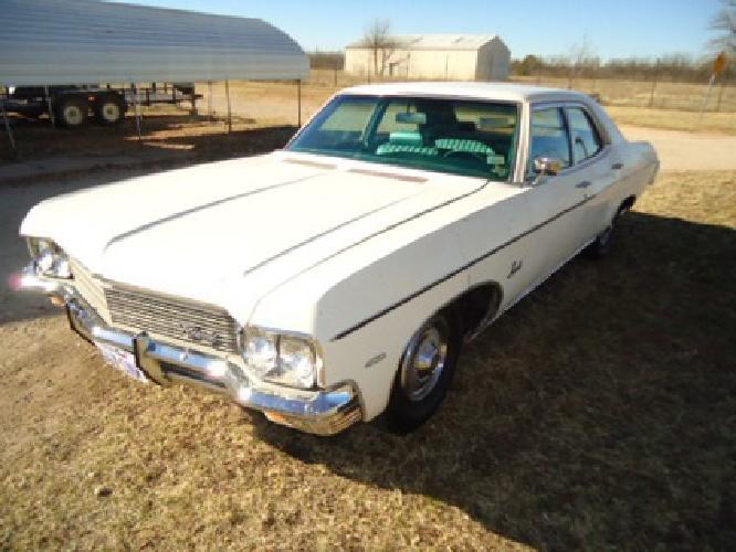 obo 1970 chevrolet impala sb400 4 door all original in abilene, tx