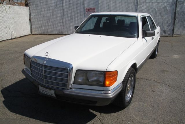 1985 mercedes benz 380se automatic 8 cylinder no reserve