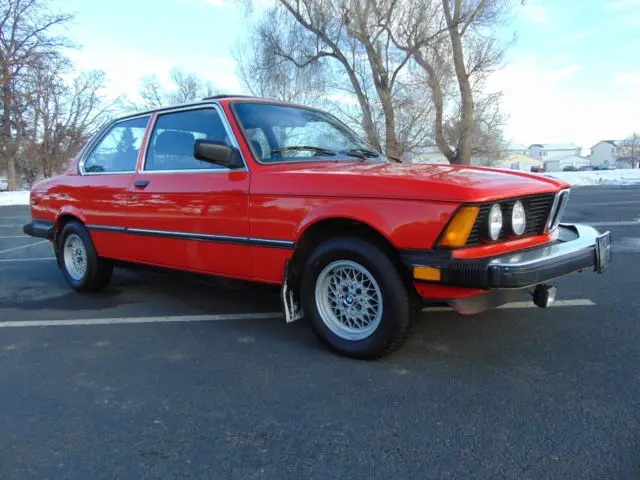 1982 bmw 320i henna red sport package