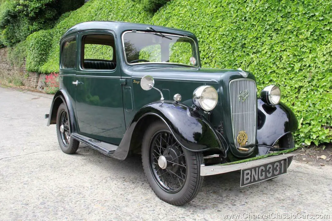 no reserve: 1937 austin seven ruby saloon - great original! see video