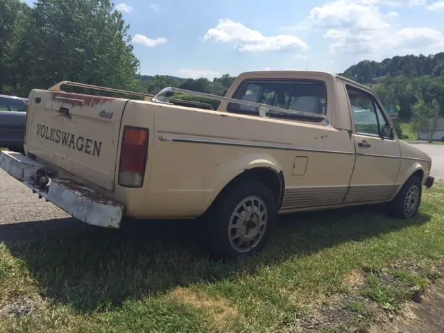 1981 vw volkswagen truck caddy rabbit diesel original condition