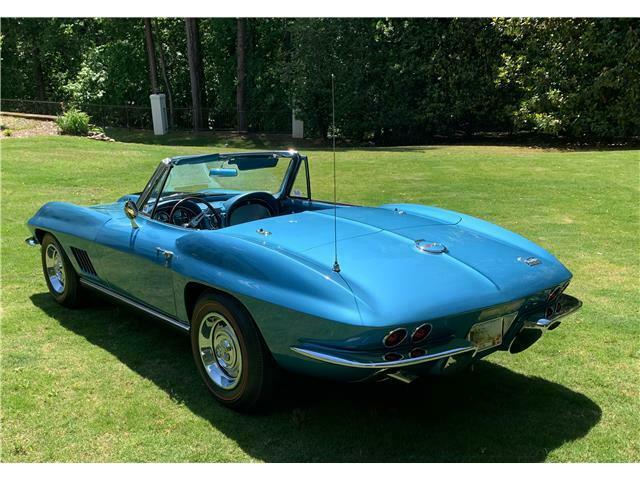 1967 chevrolet corvette marino blue 427 v8 49366 miles