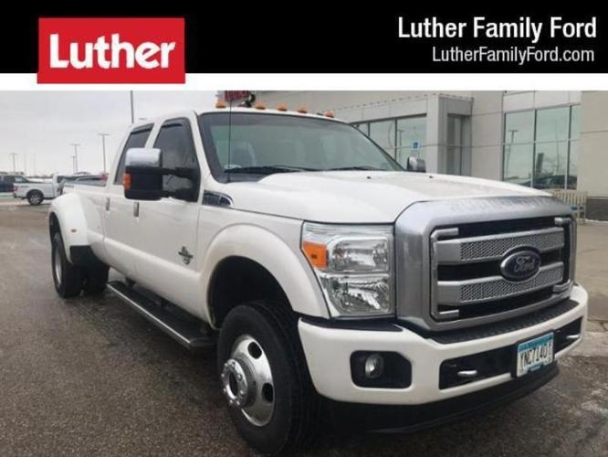 2016 ford f-350 super duty platinum 4x4 platinum 4dr crew cab 8 ft. lb drw pickup for sale in fargo, north dakota