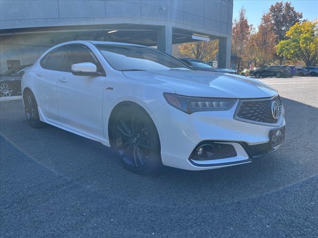 2020 acura tlx w/a-spec pkg red leather